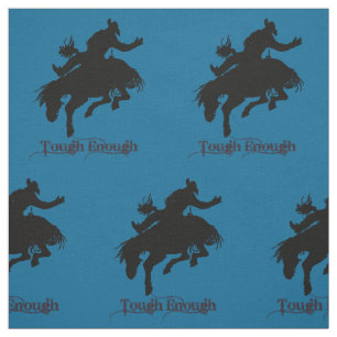 Tissu Western Rodeo Cowboy Bronc équitation