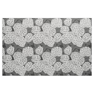 Tissu White hydrangea