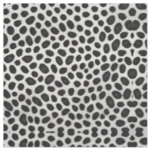 Tissu White Leopard Elegant Moderne Collection Luxe