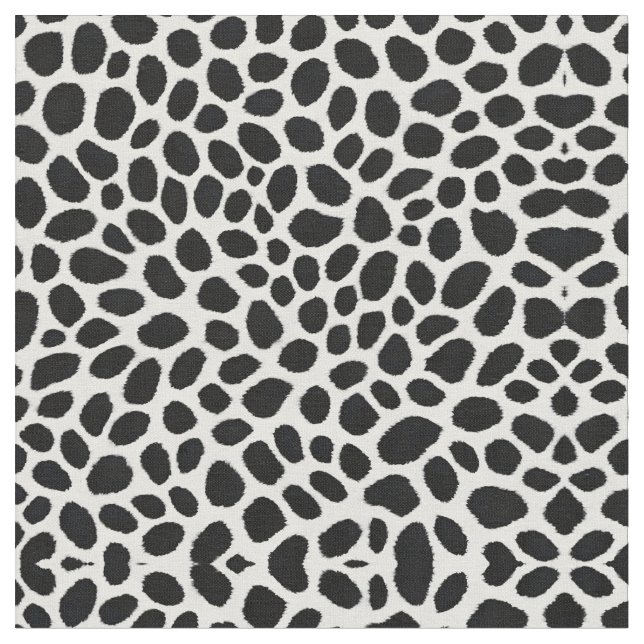 Tissu White Leopard Elégante Collection de luxe tendance (Fermer)