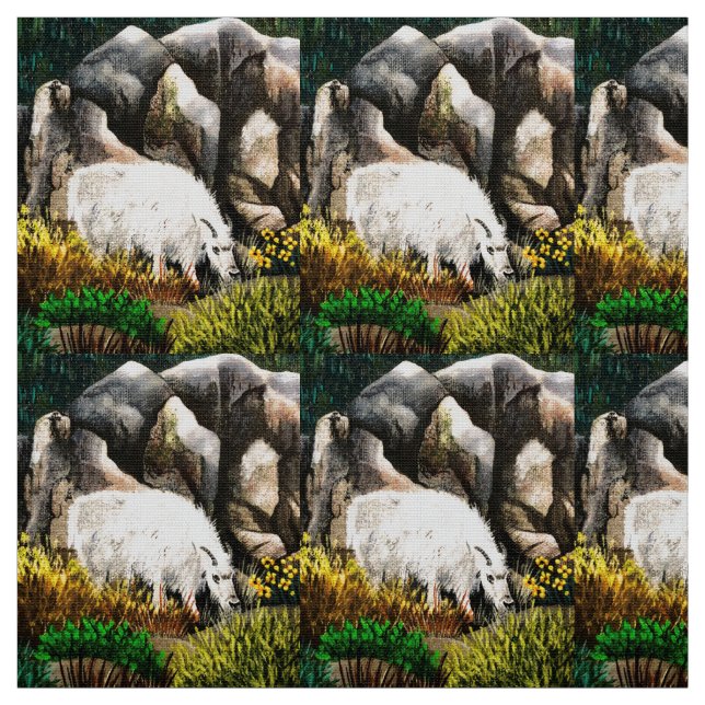 Tissu White Mountain Chèvre Junior (Échantillon)