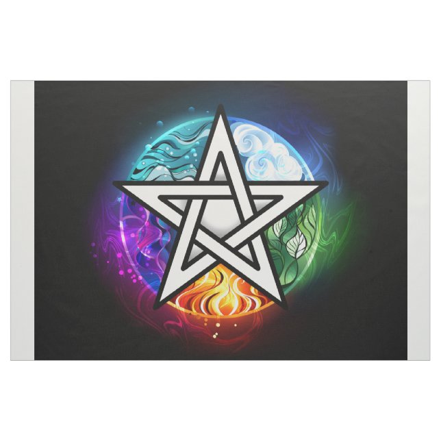 Tissu Wiccan pentagram (Yard)