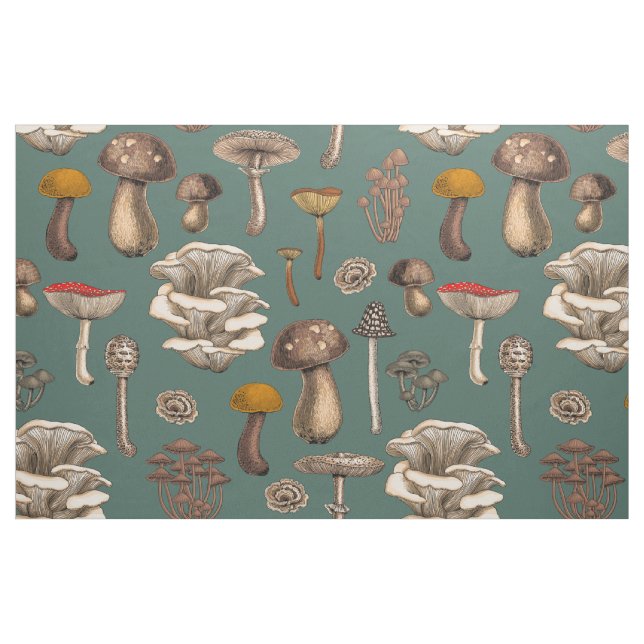 Tissu Wild Mushrooms (Fat Quarter)