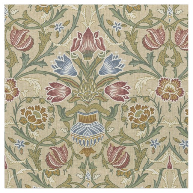 Tissu William Morris Brocade Motif de fond d'écran flora (Fermer)