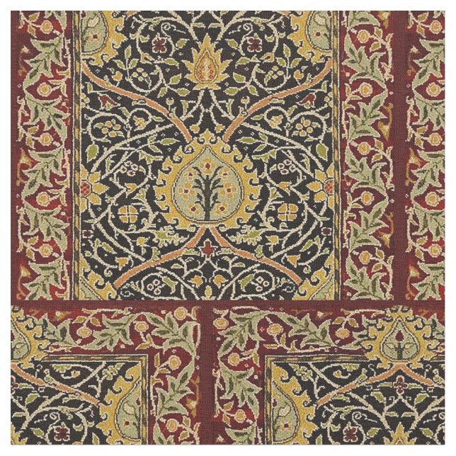 Tissu William Morris Classique Tapis Art Design d'impres (Fermer)