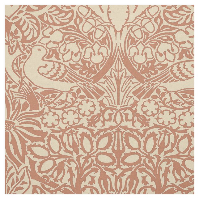 Tissu William Morris' Dove and Rose, Desert Rose Colonne (Échantillon)