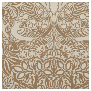 Tissu William Morris' Dove and Rose, Mellow Brown