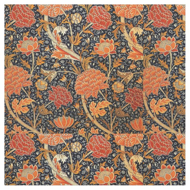 Tissu William Morris motif, Cray, (Fermer)