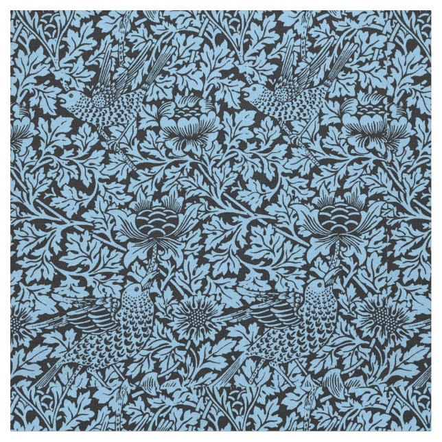Tissu William Morris Particularités Florales Anénome d'o (Fermer)