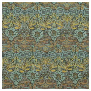 Tissu William Morris Peacock Dragon Fond d'écran