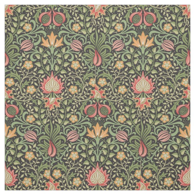 Tissu William Morris Persian Floral Antique (Échantillon)