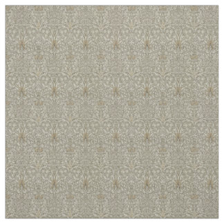 Tissu William Morris Snakeshead Stone Cream