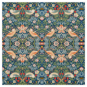 Tissu William Morris Strawberry Thief Motif floral