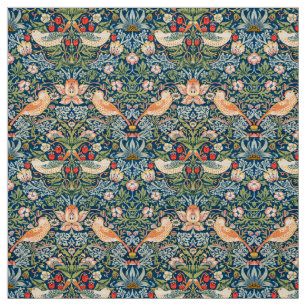 Tissu William Morris Strawberry Thief Motif floral