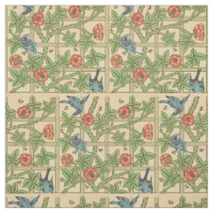Tissu William Morris Trellis Design classique de papier 