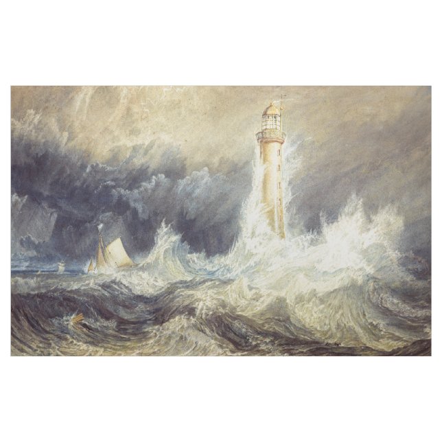 Tissu William Turner - Phare de Bell Rock (Yard)
