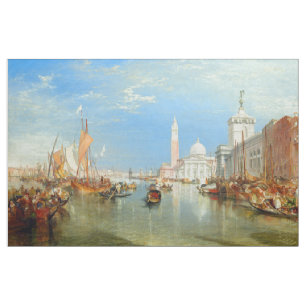 Tissu William Turner - Venise, le Dogana et San Giorgio