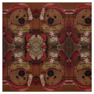 Tissu Winnie the Pooh vintage et Père Noël aussi !