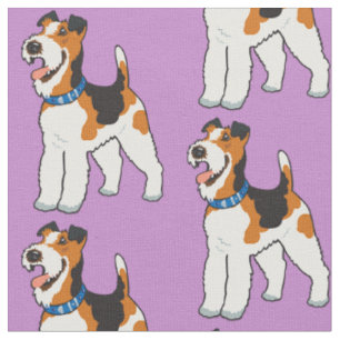 Tissu Wire Fox Terrier