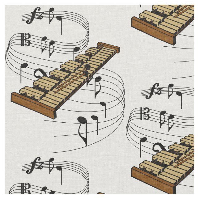 Tissu Xylophone (Fermer)