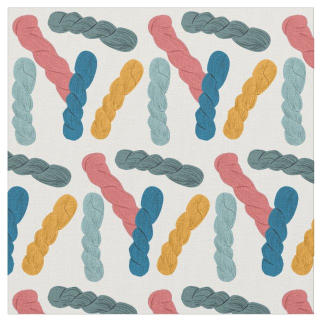 Tissu Yarn Hanks Motif (Fermer)