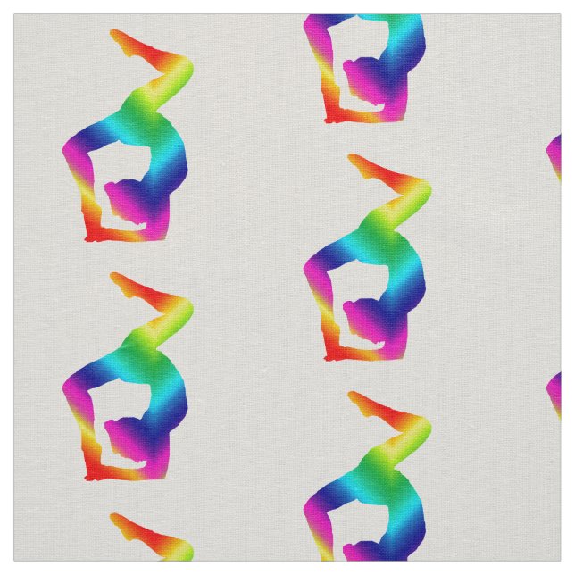 Tissu Yoga coloré (Échantillon)