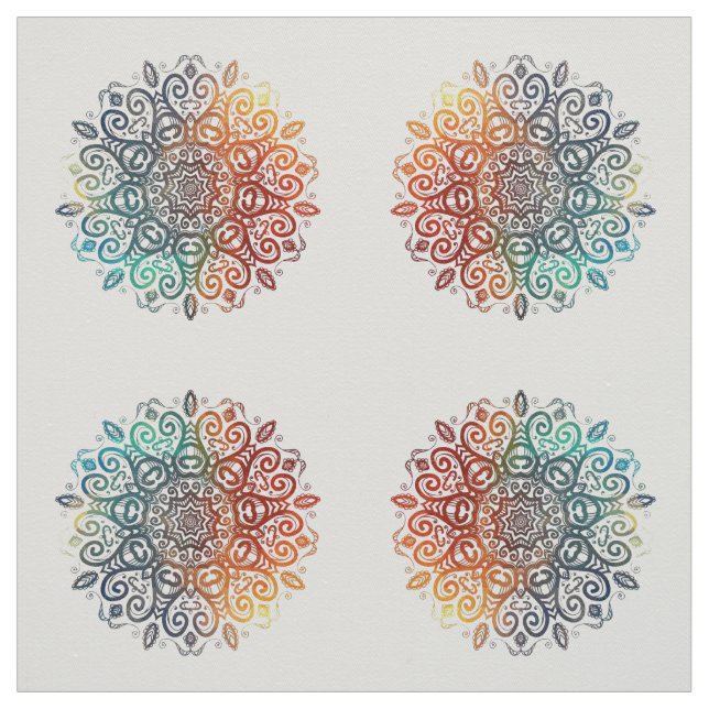 Tissu Yoga Mandala (Échantillon)