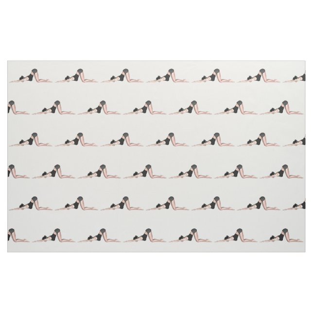 Tissu Yoga Poses Thunder_Cove (Fat Quarter)