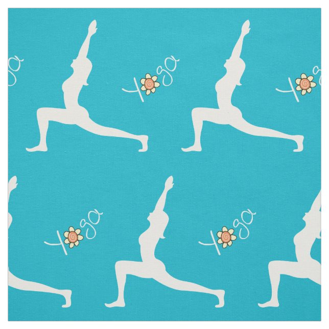 Tissu Yoga Warrior Pose Fabric (Échantillon)