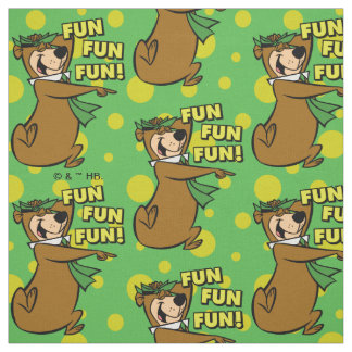 Tissu Yogi Bear Fun Amusant