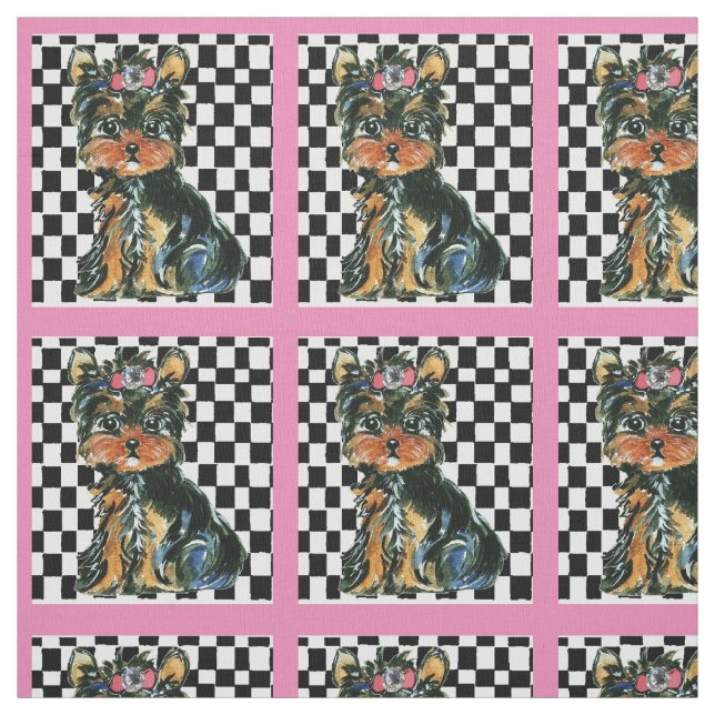 TISSU YORKIE POO (Échantillon)