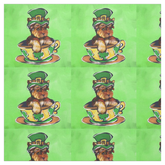 Tissu Yorkie Poo (Échantillon)