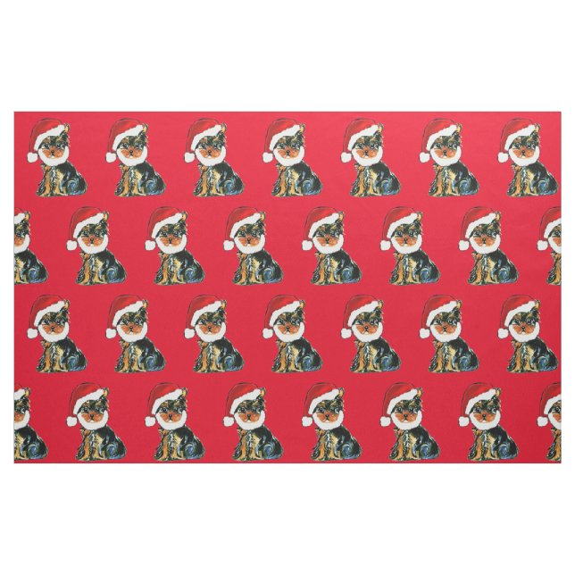 Tissu Yorkie Poo (Fat Quarter)