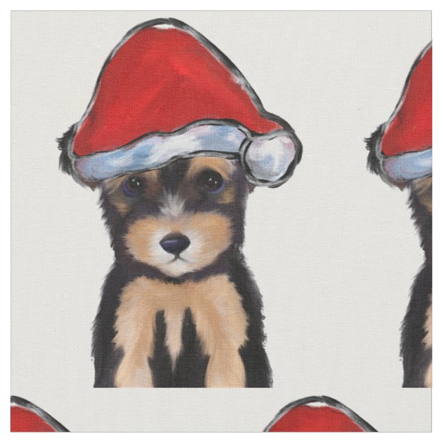 Tissu Yorkie Poo (Fermer)