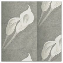Zantedeschias de charbon de bois