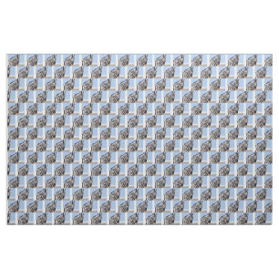 Tissu Zebra looking at you