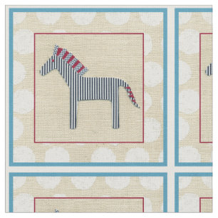 Tissu Zèbre de coupe-circuit sur l'arrière - plan crème