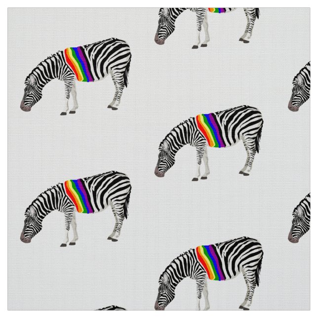 Tissu Zèbre de LGBT (Échantillon)