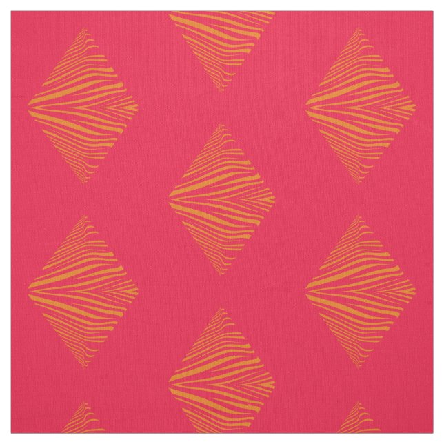 Tissu Zèbre ornemental (Échantillon)