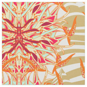 Tissu Zèbre tropical