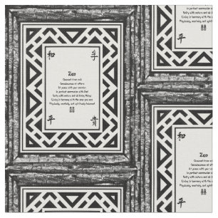 Tissu Zen