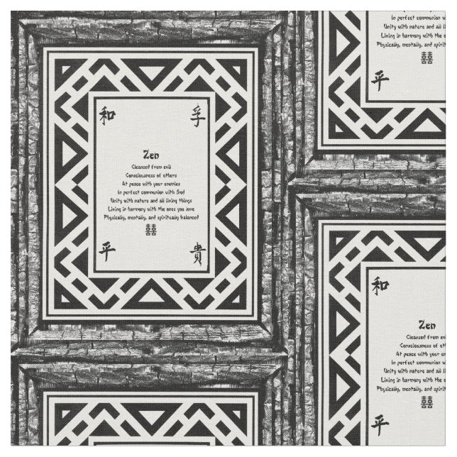 Tissu Zen (Fermer)