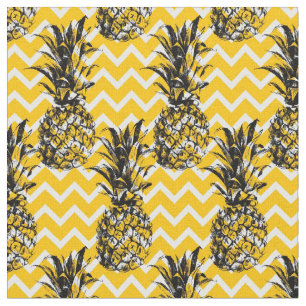 Tissu Zigzags d'ananas
