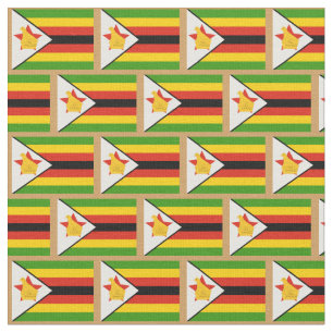 Tissu Zimbabwe Flag & Zimbabwe fashion Fabric/sports