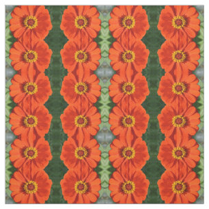 Tissu Zinnia orange