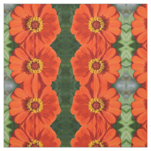 Tissu Zinnia orange