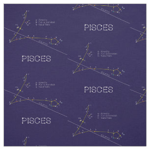 Tissu Zodiaque Pisces