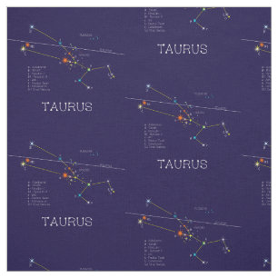 Tissu Zodiaque Taurus