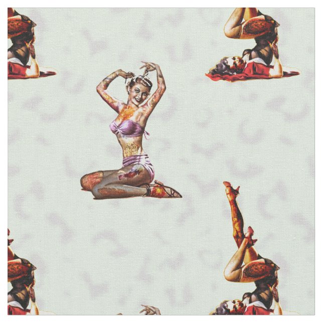 Tissu Zombie Pin Ups (Fermer)