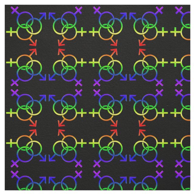 Tissus de fierté de tissu d'amour du tissu GBLT de (Échantillon)